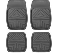Автомобильные коврики Carfort Rovers 2 термопласт NBR, Black 49045