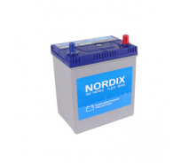 Аккумулятор Nordix 46 Ah, L-обратная, 370 А, 187х127х225 мм, необслуживаемый, малая клемма 60539