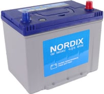 Аккумулятор Nordix 95 Ah, 730 А, L-обратная, 260х175х225 мм, необслуживаемый 55788