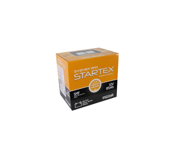 Аккумулятор Startex 85 Ah, R-прямая, 680 А, 260х173х225 мм, необслуживаемый 60551