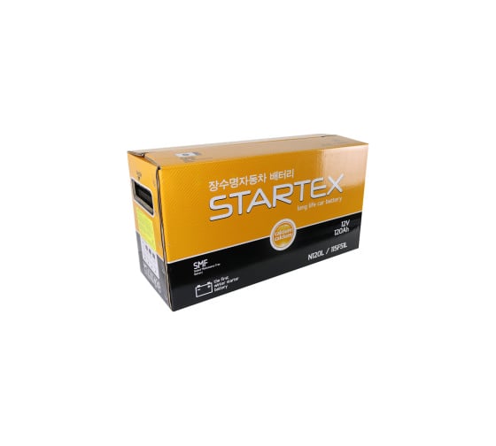 Аккумулятор Startex 120 Ah, L-обратная, 820 А, 505х183х240 мм, необслуживаемый 48124