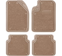 Автомобильные коврики Carfort Rovers 3 термопласт NBR со съемн. ковр., Beige 50115
