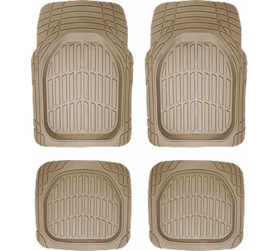 Автомобильные коврики Carfort Rovers 6 термопласт NBR, Beige 52094 1