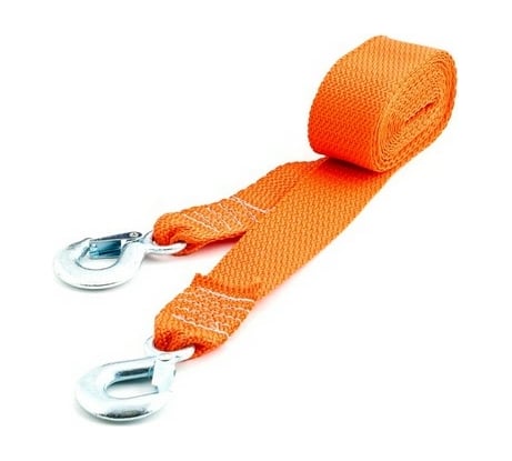 Буксировочный трос TopAuto РОСТРОС 10т 2 крюка, 5 метров, в сумке 187125СС