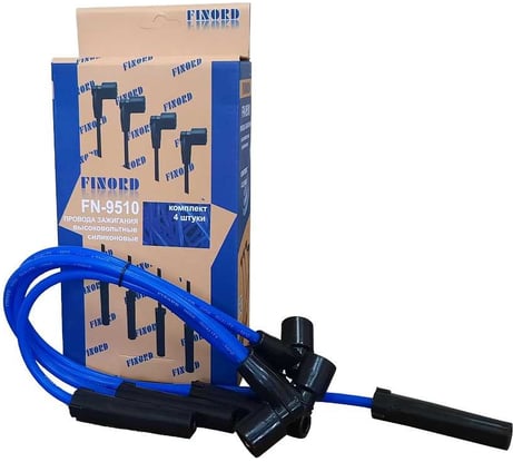 Высоковольтные провода (силикон) № (2111-3707080) для а/м ВАЗ 2110-2112 8V FINORD FN-9510