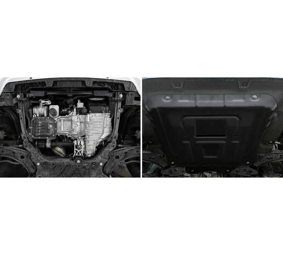 ЗК+КПП Rival Haval Jolion АКПП (кроме Comfort) 2021-н.в./H3 РКПП 4WD 2024-н.в., 111.9421.1