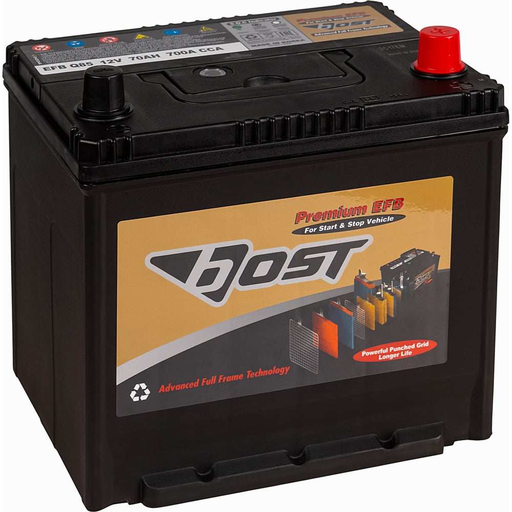 Аккумулятор BOST PREMIUM EFB Q85 (70R 700A 230x172x220) 451375 ...