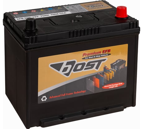 Аккумулятор BOST EFB S95 (75R 760A 260x172x220) 451376