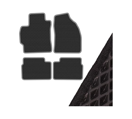 Коврик салона TOYOTA COROLLA SKYWAY левый руль EVA черный 4 предмета S01705037 1