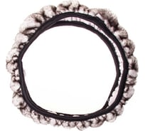 Оплетка SKYWAY Arctic-6 M белая кончики серые искусственный мех S01107026