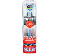 Автолампа SKYWAY H3С 12V 55W 1-конт XENON WHITE+30 4500K 2 шт ближний, дальний свет, противотуманные H3C-12V55W-P B
