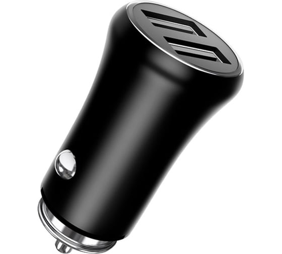 Автомобильное зарядное устройство TFN RAPID 2 USB, 3.1 A, черный -CCRPD01 1