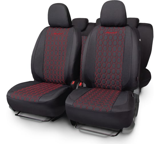 Авточехлы AUTOPROFI VERONA VER-1505 BK/RD