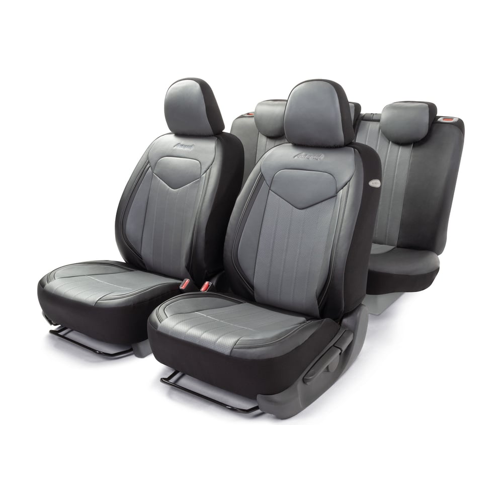 Авточехлы AUTOPROFI SIGNATURE SGN-1505GF BK/GY - выгодная цена, отзывы ...