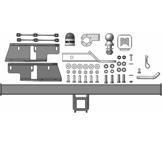 Фаркоп MOTODOR Changan CS85 2021 - н.в. 97206-E