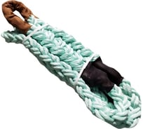 Буксировочный трос ООО ПКФ Сварком 56 мм диаметр, 15 м длина (масса автомобиля - 60 тн) из синтетического каната cп000102455