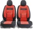 Получехлы на передние сиденья AUTOPROFI COMFORT COM-0405 BK/RD 2