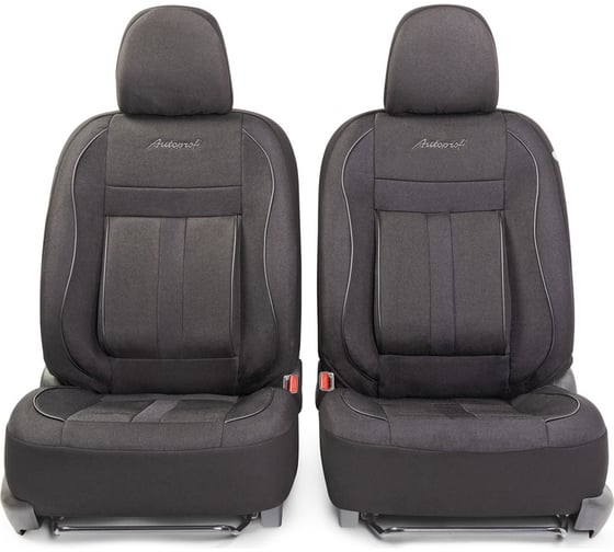 Получехлы на передние сиденья AUTOPROFI CUSHION COMFORT CUS-0405 BK/BK