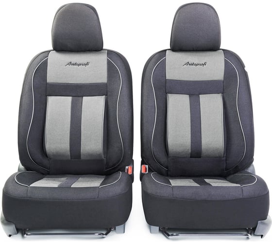 Получехлы на передние сиденья AUTOPROFI CUSHION COMFORT CUS-0405 BK/GY