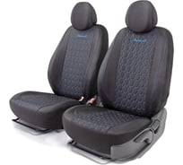 Получехлы на передние сиденья AUTOPROFI VERONA VER-0405 BK/BL