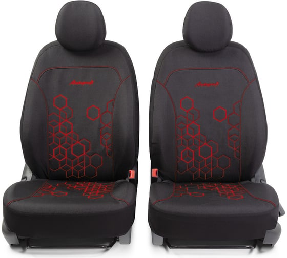 Авточехлы AUTOPROFI HOLOGRAM HOL-1102 BK/RD