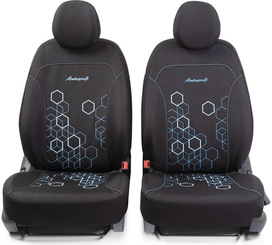 Авточехлы AUTOPROFI HOLOGRAM HOL-1102 BK/BL