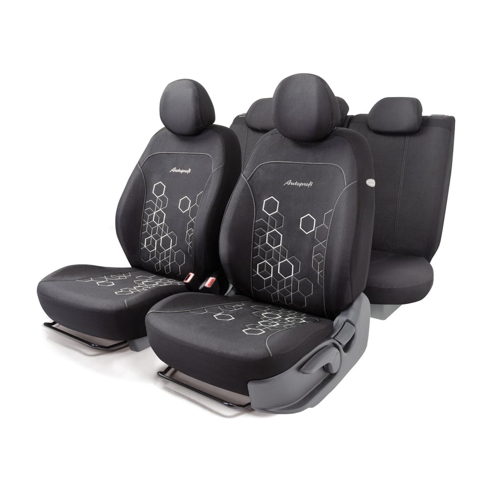 Авточехлы AUTOPROFI HOLOGRAM HOL-1102 BK/WH - выгодная цена, отзывы ...