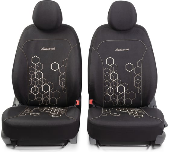 Авточехлы AUTOPROFI HOLOGRAM HOL-1102 BK/WH