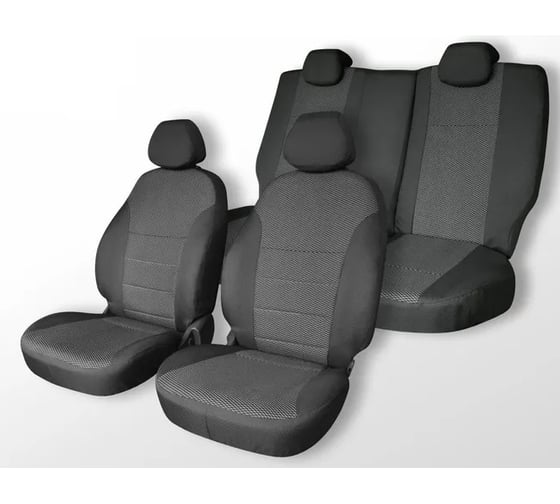 Чехлы на сиденья DEFLY Kia Soul, 2014-н.в., жаккард Kia6-2