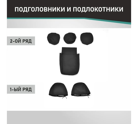 Чехлы на сиденья DEFLY Kia Soul, 2014-н.в., жаккард Kia6-2