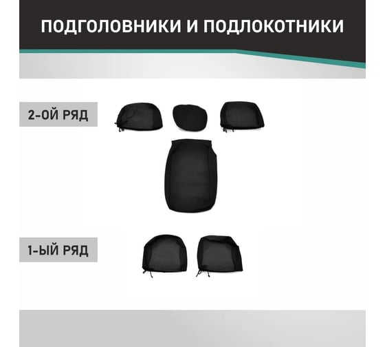 Чехлы на сиденья DEFLY Kia Sportage, 2016-2019, жаккард Kia5-2