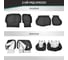Чехлы на сиденья DEFLY Toyota Ipsum/Picnic, 2001-2009, 7 мест, второй ряд 60/40, жаккард Ty33-7-2 7
