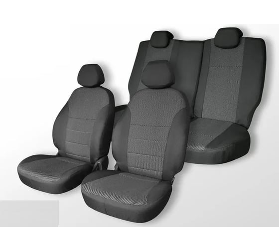Чехлы на сиденья DEFLY Skoda Octavia (A7), 2012-2020, Ambition, Active, без подлокотника, жаккард Sk1-2