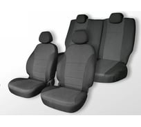 Чехлы на сиденья DEFLY Renault Logan, 2014-2022, сплошной задний ряд, жаккард Rn3-2