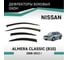Дефлекторы окон DEFLY Nissan Almera Classic (B10), 2006-2012 VN004AlmeraClassic 2