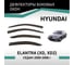 Дефлекторы окон DEFLY Hyundai Elantra (XD, XD2), 2000-2006, седан VHy006 2
