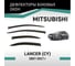 Дефлекторы окон DEFLY Mitsubishi Lancer (CY), 2007-2017, седан VMt002 2