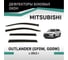 Дефлекторы окон DEFLY Mitsubishi Outlander (GF0W, GG0W), 2012-н.в. VMt005 2