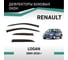 Дефлекторы окон DEFLY Renault Logan, 2004-2016 VRn002 2