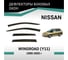 Дефлекторы окон DEFLY Nissan Wingroad (Y11), 1999-2005 VN008 2