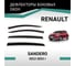 Дефлекторы окон DEFLY Renault Sandero, 2012-2022 VRn004 2