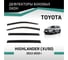 Дефлекторы окон DEFLY Toyota Highlander (XU50), 2013-2020 VT054 2