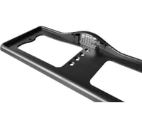 Рамка для номера автомобиля DEFLY с верхней подсветкой, пластиковая, черная, 2 шт DAB001-b-2