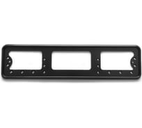 Рамка для номера автомобиля DEFLY, пластиковая, черная DAB006-b