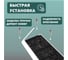 Рамка для номера автомобиля DEFLY с защелкой, пластиковая, белая D112/3-STD-w 5