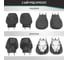 Чехлы на сиденья DEFLY Mitsubishi Lancer, 2007-2011, седан, Intense, экокожа черная Mts4-2K 8