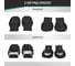 Чехлы на сиденья DEFLY Honda Freed, 2008-2016, 4 места, капитанские кресла, жаккард Hon10-5-2 7