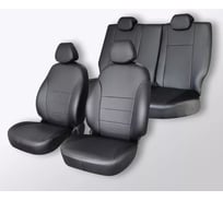 Чехлы на сиденья DEFLY Mitsubishi Pajero Sport, 2008-2013, Instyle, Intense, экокожа черная Mts6-2K