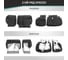 Чехлы на сиденья DEFLY Mitsubishi Pajero Sport, 2008-2013, Instyle, Intense, экокожа черная Mts6-2K 7