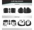Чехлы на сиденья DEFLY Toyota RAV4 (XA30), 2005-2013, экокожа черная/замша черная ромб Ty7-2ZR 7